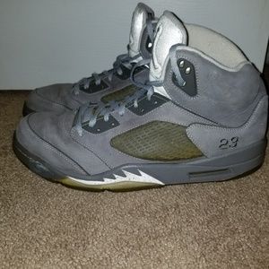 Jordan 5 wolf grey size 13